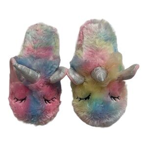 Unicorn Kids Slippers Size 24EU Approx 7US 🦄